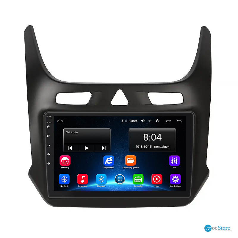 Штатная магнитола Lesko для Ravon R4  2016-2020 экран 9" 2/32Gb Wi-Fi GPS Base