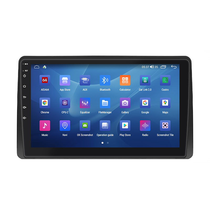 Штатная магнитола Lesko для Renault Arkana I 2019-н.в. экран 10" 4/64Gb CarPlay 4G Wi-Fi GPS Prime