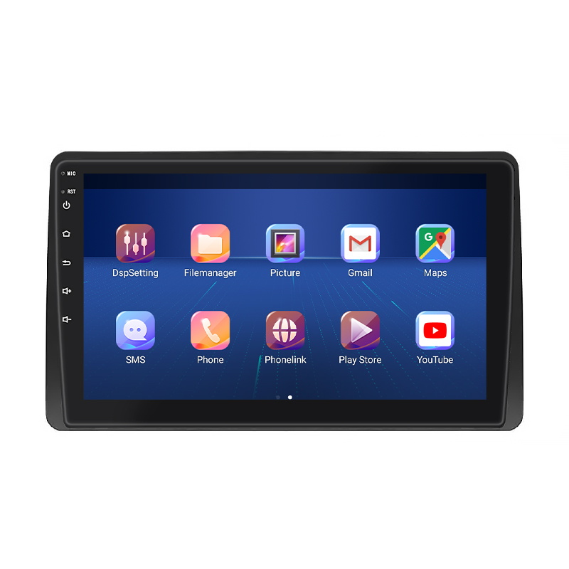 Штатная магнитола Lesko для Renault Arkana I 2019-н.в. экран 10" 4/64Gb 4G Wi-Fi GPS Top