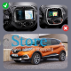 Штатная магнитола Lesko для Renault Captur I 2012-2017 экран 9" 2/32Gb Wi-Fi GPS Base
