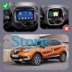 Штатная магнитола Lesko для Renault Captur I 2012-2017 экран 9" 6/128Gb 4G Wi-Fi GPS Top