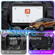 Штатная магнитола Lesko для Renault Captur I Рестайлинг 2017-2019 экран 9" 4/64 QLED CarPlay 4G Wi-Fi GPS 360 Prime