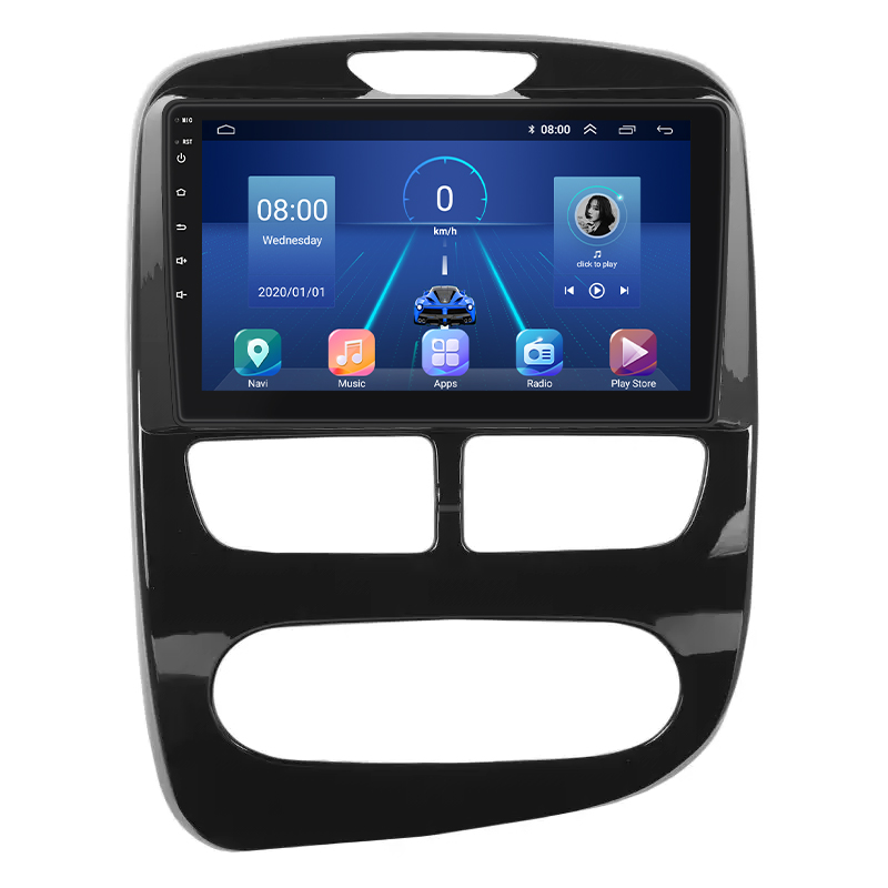 Штатная магнитола Lesko для Renault Clio IV 2012-2016 экран 9" 2/32Gb 4G Wi-Fi GPS Top