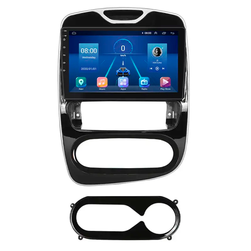 Штатная магнитола Lesko для Renault Clio IV Рестайлинг 2016-2019 экран 10" 6/128Gb 4G Wi-Fi GPS Top