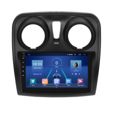 Штатная магнитола Lesko для Renault Dokker I 2012-н.в. экран 9" 6/128Gb 4G Wi-Fi GPS Top