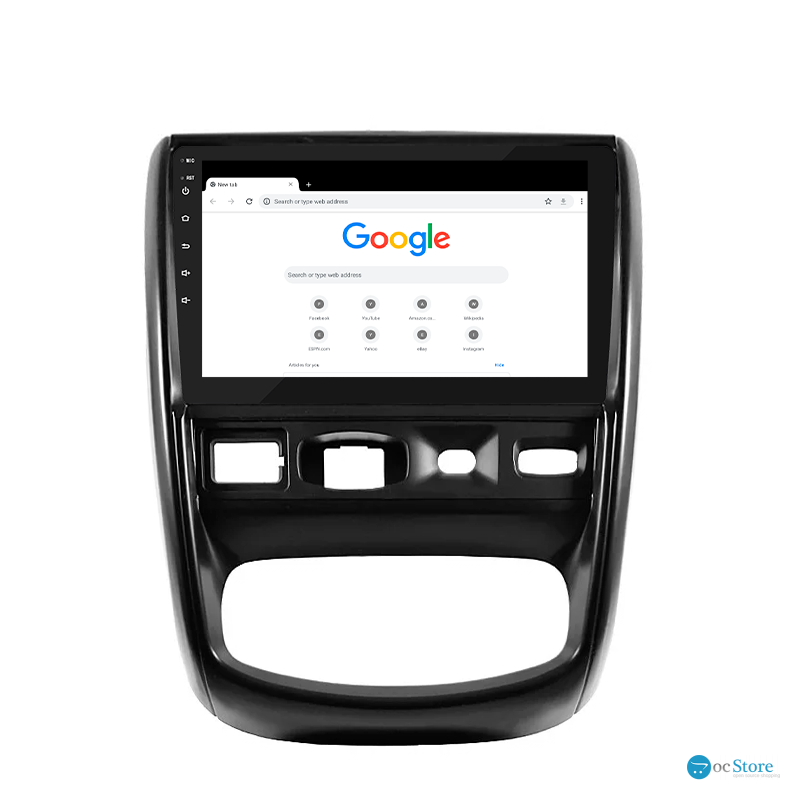 Штатная магнитола Lesko для Renault Duster I 2010-2015 экран 9" 2/32Gb Wi-Fi GPS Base