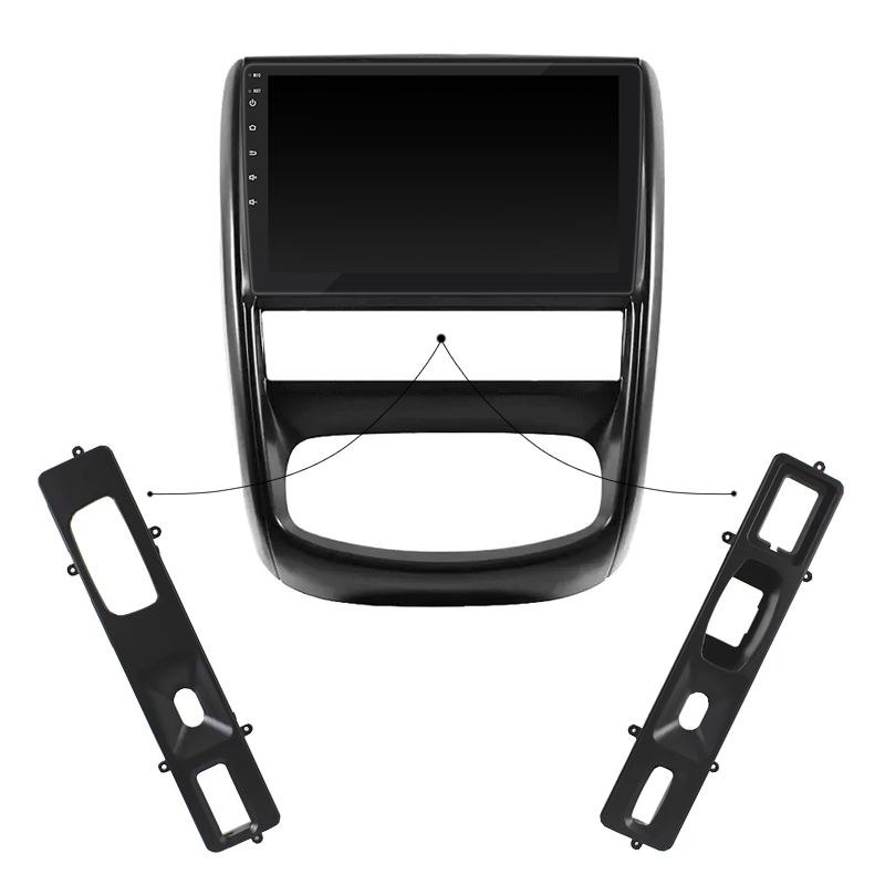 Штатная магнитола Lesko для Renault Duster I 2010-2015 экран 9" 2/32Gb CarPlay 4G Wi-Fi GPS Prime