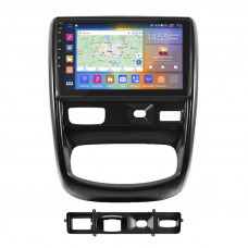 Штатная магнитола Lesko для Renault Duster I 2010-2015 экран 9" 4/64Gb CarPlay 4G Wi-Fi GPS Prime