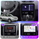 Штатная магнитола Lesko для Renault Duster I 2010-2015 экран 9" 4/64Gb CarPlay 4G Wi-Fi GPS Prime