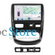 Штатная магнитола Lesko для Renault Duster I 2010-2015 экран 9" 4/64 QLED CarPlay 4G Wi-Fi GPS 360 Prime
