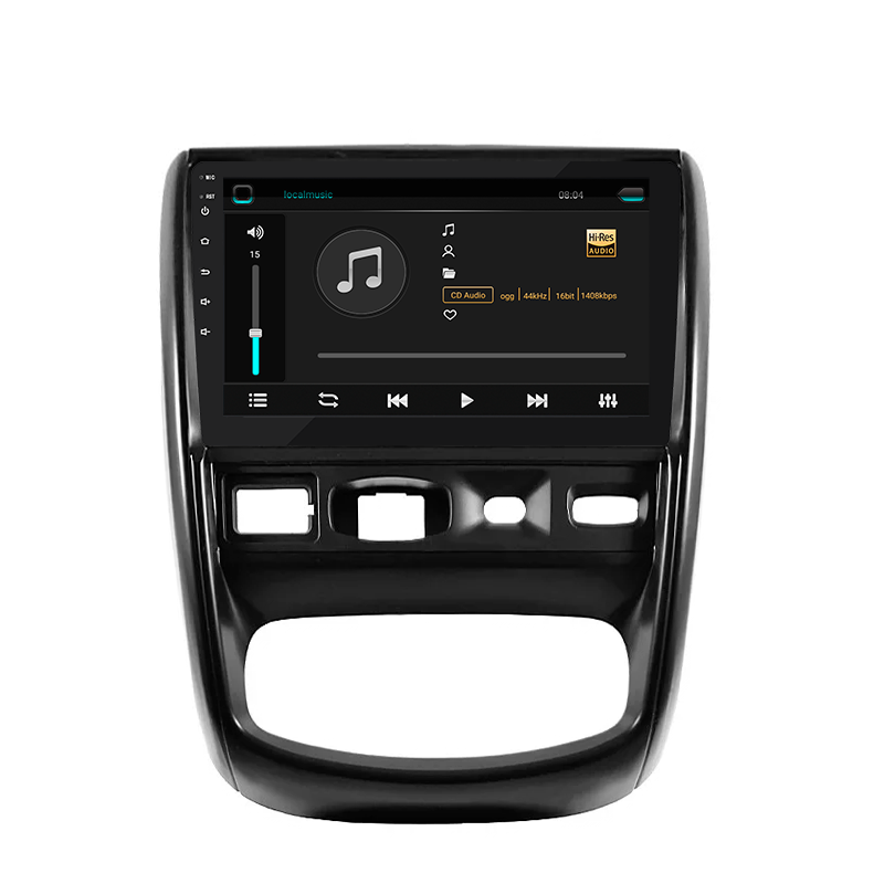 Штатная магнитола Lesko для Renault Duster I 2010-2015 экран 9" 2/32Gb 4G Wi-Fi GPS Top