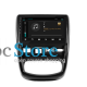 Штатная магнитола Lesko для Renault Duster I 2010-2015 экран 9" 2/32Gb 4G Wi-Fi GPS Top
