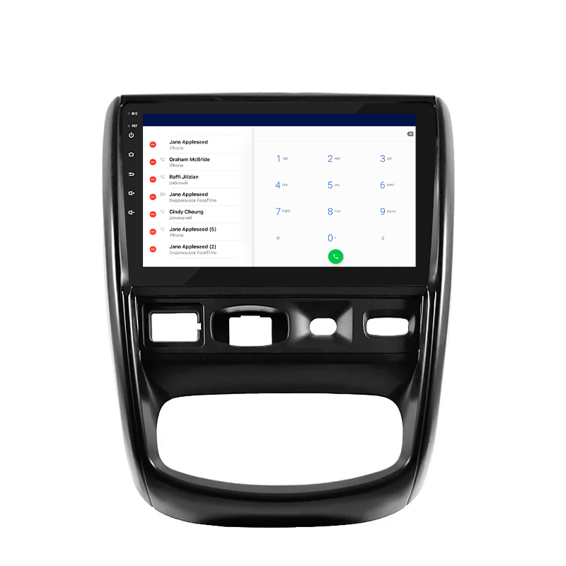 Штатная магнитола Lesko для Renault Duster I 2010-2015 экран 9" 4/64Gb 4G Wi-Fi GPS Top