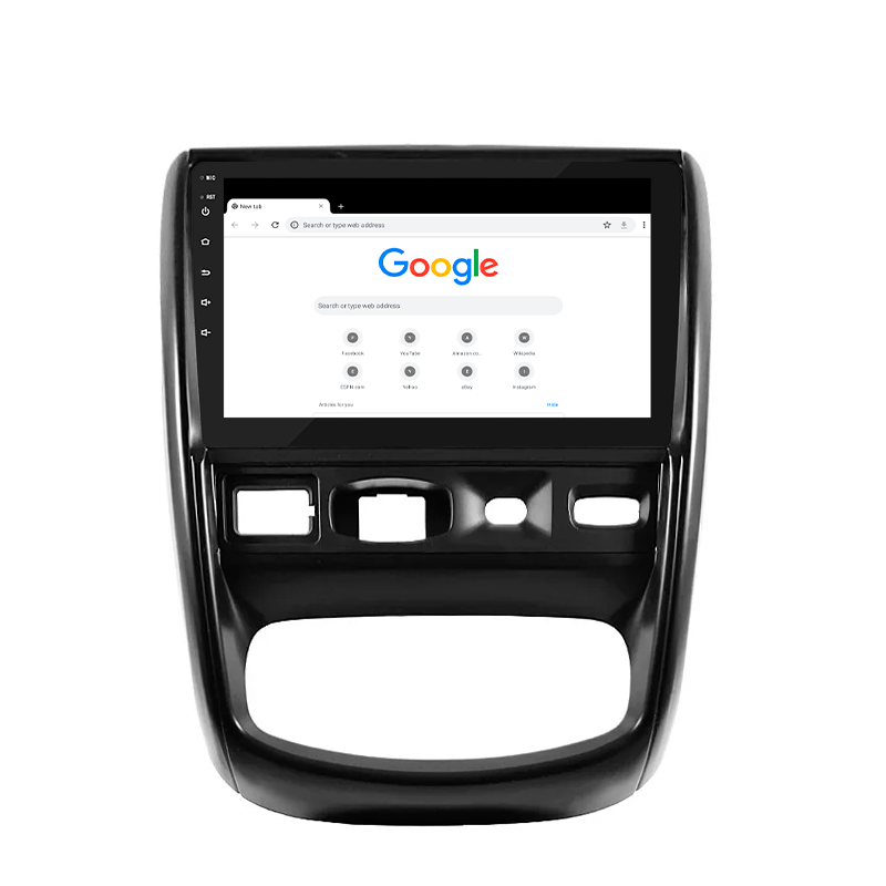 Штатная магнитола Lesko для Renault Duster I 2010-2015 экран 9" 4/64Gb 4G Wi-Fi GPS Top