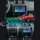 Штатная магнитола Lesko для Renault Duster I 2010-2015 экран 9" 4/64Gb 4G Wi-Fi GPS Top