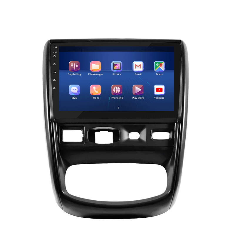 Штатная магнитола Lesko для Renault Duster I 2010-2015 экран 9" 6/128Gb 4G Wi-Fi GPS Top