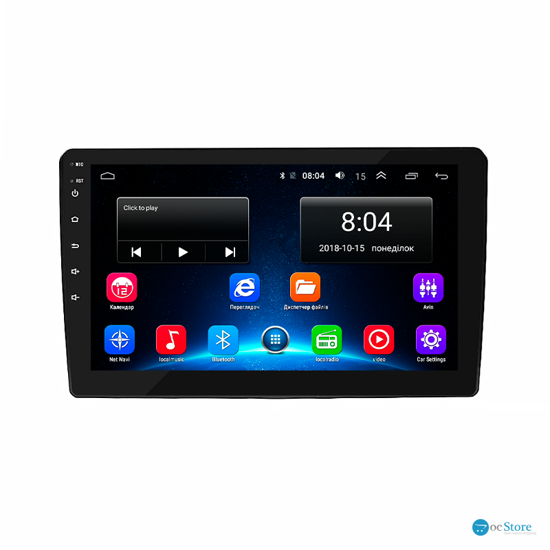 Штатная магнитола Lesko для Renault Duster I Рестайлинг 2015-2021 экран 9" 2/32Gb Wi-Fi GPS Base