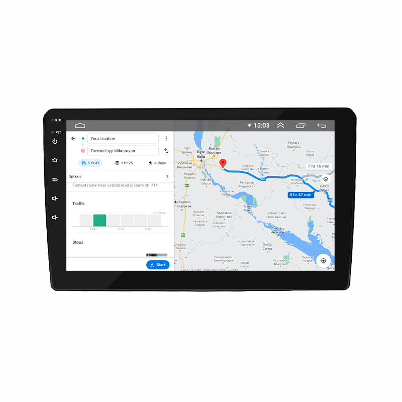 Штатная магнитола Lesko для Renault Duster I Рестайлинг 2015-2021 экран 9" 2/32Gb Wi-Fi GPS Base