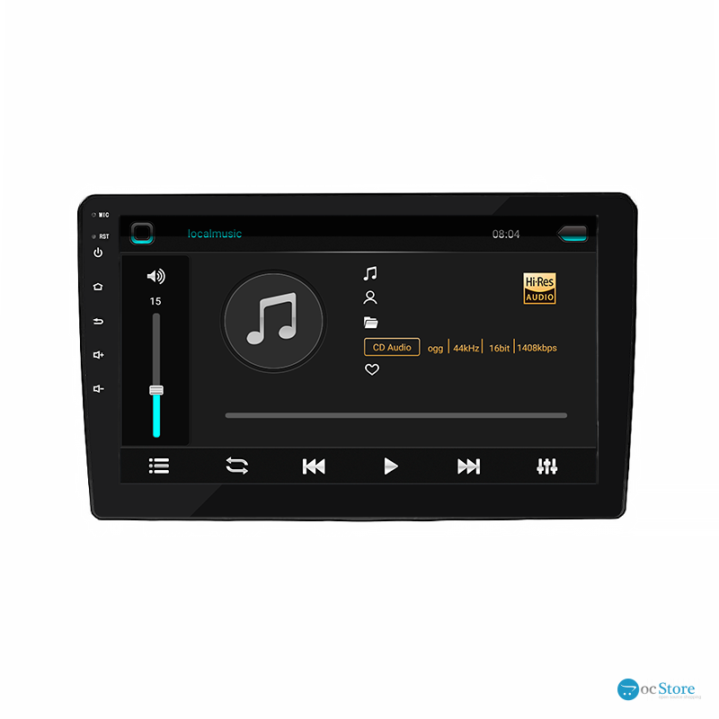 Штатная магнитола Lesko для Renault Duster I Рестайлинг 2015-2021 экран 9" 2/32Gb 4G Wi-Fi GPS Top