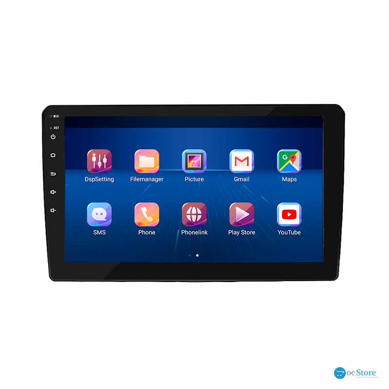 Штатная магнитола Lesko для Renault Duster I Рестайлинг 2015-2021 экран 9" 2/32Gb 4G Wi-Fi GPS Top