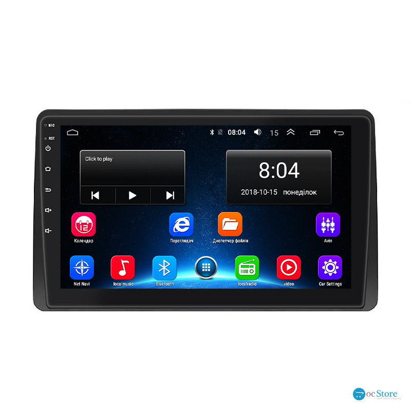 Штатная магнитола Lesko для Renault Duster II 2020-н.в экран 10" 2/32Gb Wi-Fi GPS Base