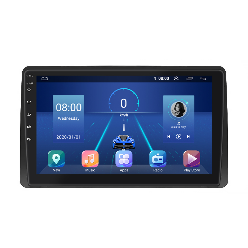 Штатная магнитола Lesko для Renault Duster II 2020-н.в экран 10" 4/32Gb 4G Wi-Fi GPS Top