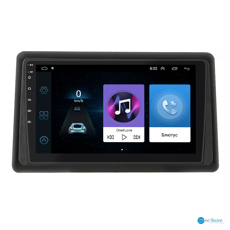 Штатная магнитола Lesko для Renault Express  2021-н.в. экран 9" 1/16Gb Wi-Fi GPS Base