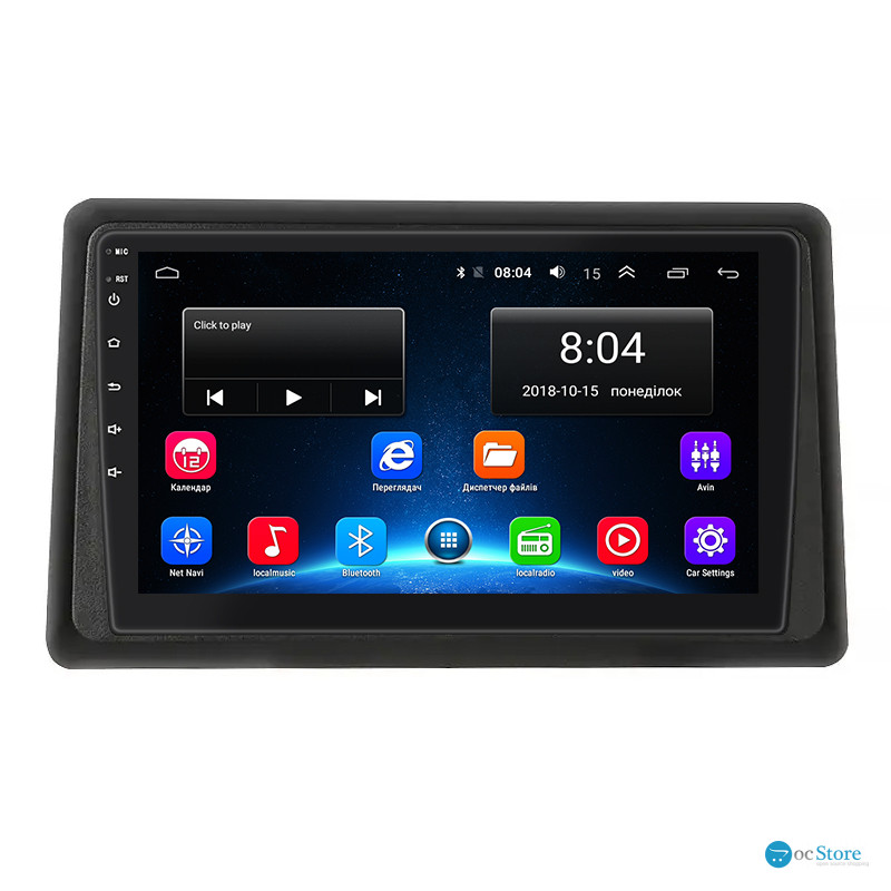 Штатная магнитола Lesko для Renault Express  2021-н.в. экран 9" 2/32Gb Wi-Fi GPS Base