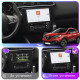 Штатная магнитола Lesko для Renault Kadjar I 2015-2018 экран 9" 4/64 QLED CarPlay 4G Wi-Fi GPS 360 Prime