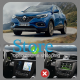 Штатная магнитола Lesko для Renault Kadjar I Рестайлинг 2018-н.в экран 9" 1/16Gb Wi-Fi GPS Base