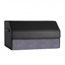 Автомобильный органайзер 5699 Gray компактный вместительный два отдела для хранения на магнитах с ручкой  53*32*29 см