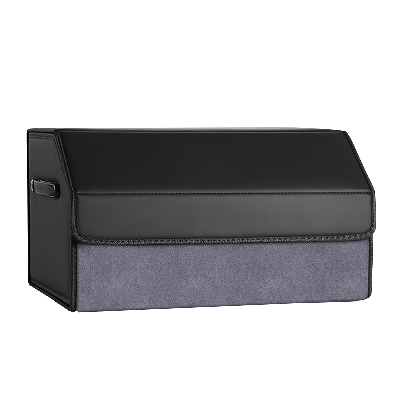 Автомобильный органайзер 5699 Gray компактный вместительный два отдела для хранения на магнитах с ручкой  53*32*29 см