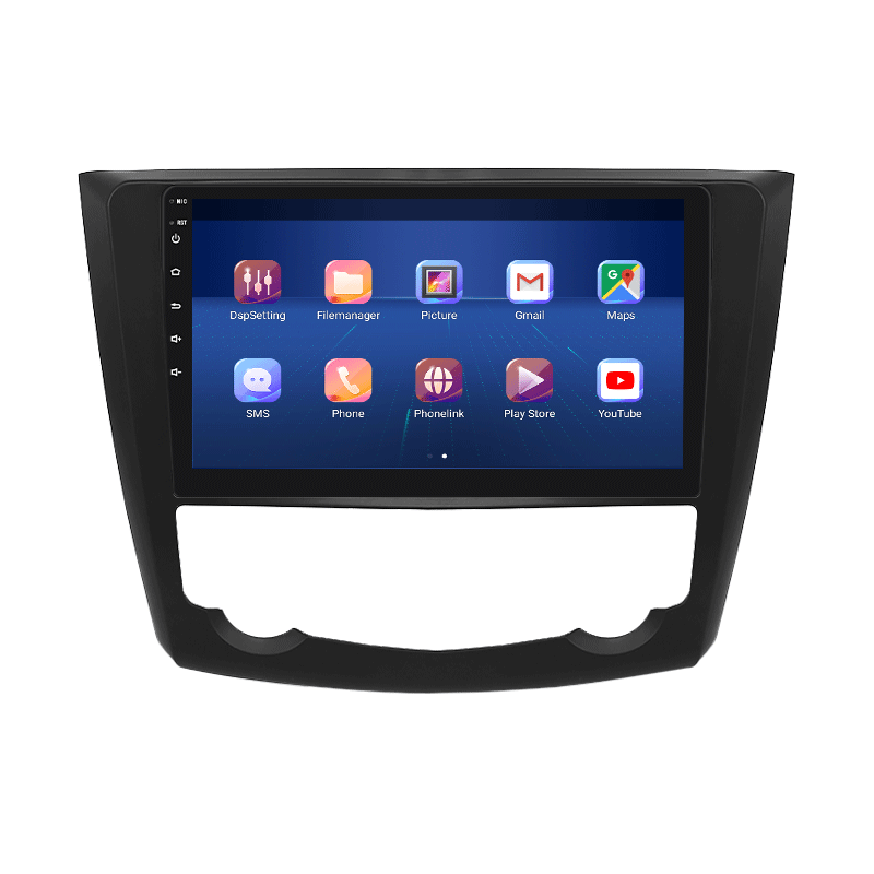 Штатная магнитола Lesko для Renault Kadjar I Рестайлинг 2018-н.в экран 9" 6/128Gb 4G Wi-Fi GPS Top