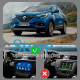 Штатная магнитола Lesko для Renault Kadjar I Рестайлинг 2018-н.в экран 9" 6/128Gb 4G Wi-Fi GPS Top