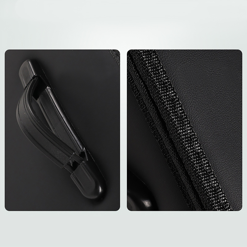 Автомобильный органайзер 5699 Gray компактный вместительный два отдела для хранения на магнитах с ручкой  66*32*29 см