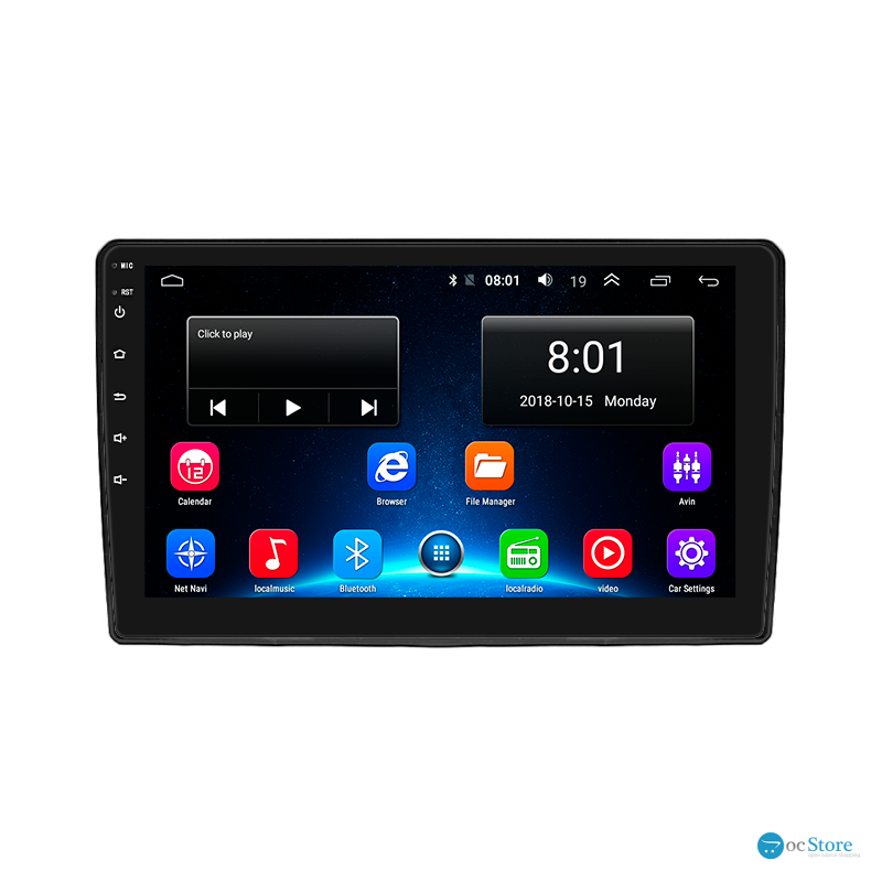 Штатная магнитола Lesko для Renault KWID  2015-н.в экран 9" 2/32Gb 4G Wi-Fi GPS Top