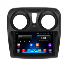 Штатная магнитола Lesko для Renault Lodgy  2012-н.в экран 9" 4/64Gb 4G Wi-Fi GPS Top