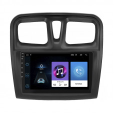 Штатная магнитола Lesko для Renault Logan II ver 2 2012-2018 экран 9" 1/16Gb Wi-Fi GPS Base