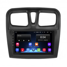 Штатная магнитола Lesko для Renault Logan II ver 2 2012-2018 экран 9" 2/32Gb Wi-Fi GPS Base