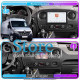 Штатная магнитола Lesko для Renault Master III ver 2 2010-2019 экран 10" 4/64 QLED CarPlay 4G Wi-Fi GPS 360 Prime