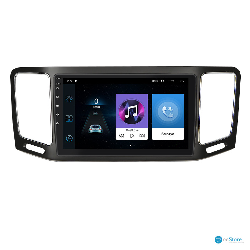 Штатная магнитола Lesko для SEAT Alhambra II 2010-2015 экран 9" 1/16Gb Wi-Fi GPS Base
