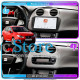 Штатная магнитола Lesko для SEAT Ibiza IV 2008-2012 экран 9" 4/64 QLED CarPlay 4G Wi-Fi GPS 360 Prime