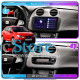 Штатная магнитола Lesko для SEAT Ibiza IV 2008-2012 экран 9" 2/32Gb 4G Wi-Fi GPS Top