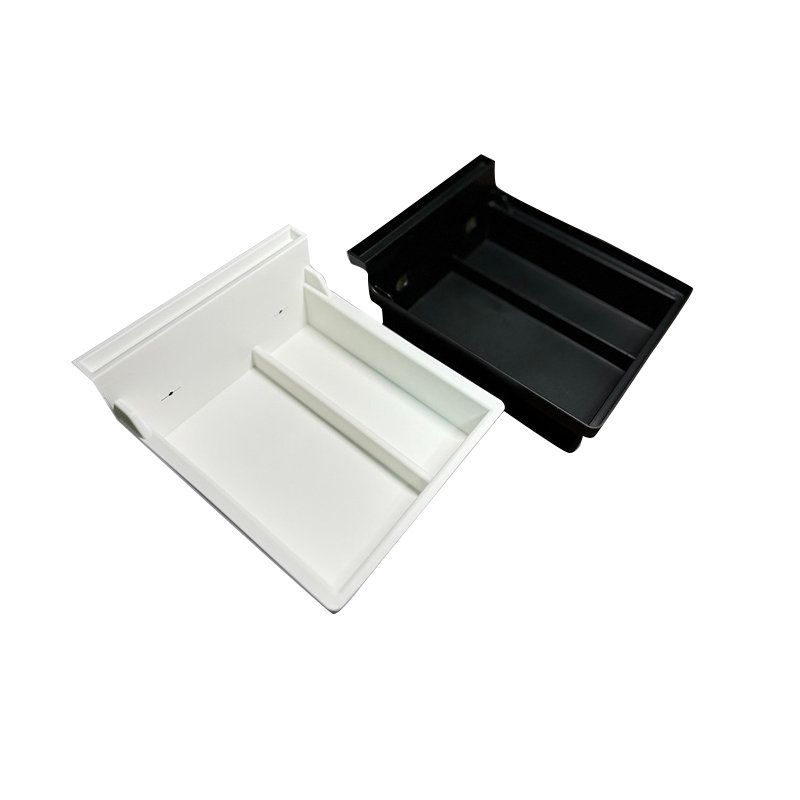 Автомобильный органайзер Tesla Model 3 (TSL23021411) центральной консоли на 2 отделения пластиковый Black + White