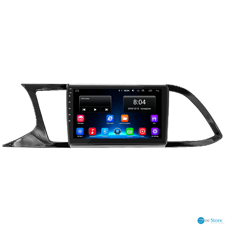 Штатная магнитола Lesko для SEAT Leon III 2012-2016 экран 9" 2/32Gb Wi-Fi GPS Base