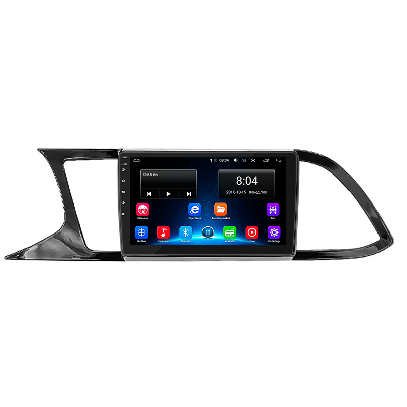 Штатная магнитола Lesko для SEAT Leon III 2012-2016 экран 9" 2/32Gb Wi-Fi GPS Base