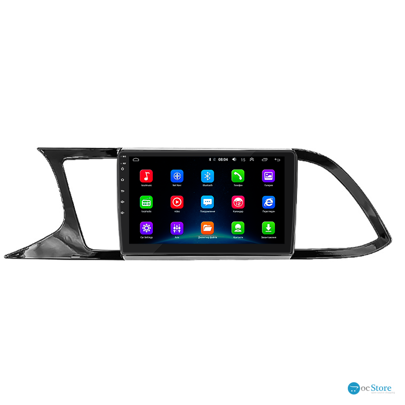 Штатная магнитола Lesko для SEAT Leon III 2012-2016 экран 9" 2/32Gb Wi-Fi GPS Base