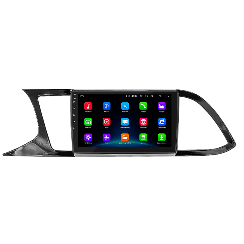 Штатная магнитола Lesko для SEAT Leon III Рестайлинг 2016-2020 экран 9" 2/32Gb Wi-Fi GPS Base