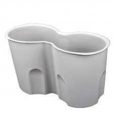 Автомобильный подстаканник BYD Yuan Up держатель силиконовый нескользящий Gray