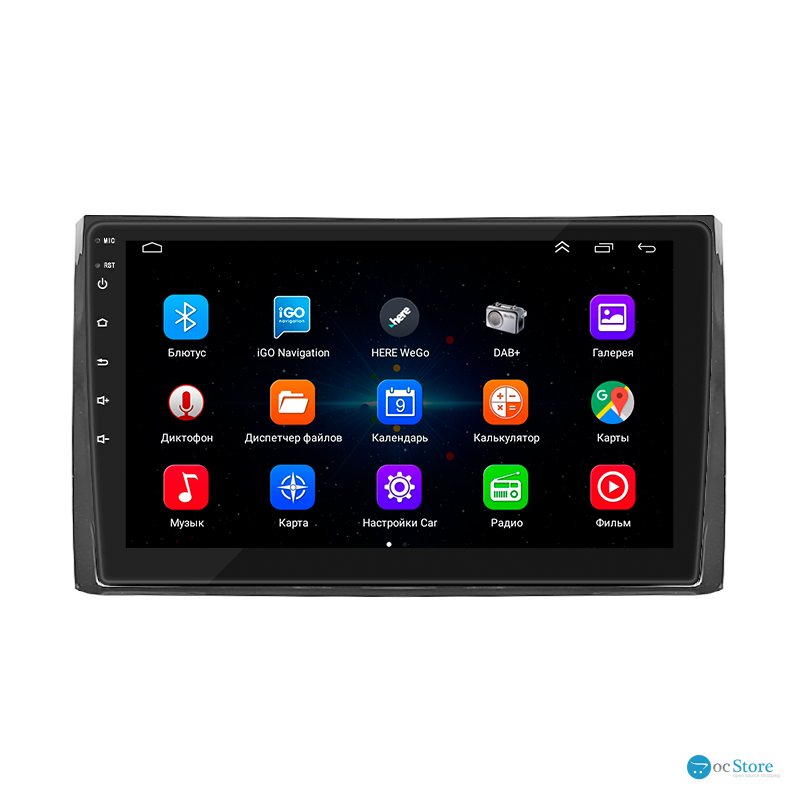 Штатная магнитола Lesko для Skoda Kodiaq I 2016-2021 экран 10" 1/16Gb Wi-Fi GPS Base